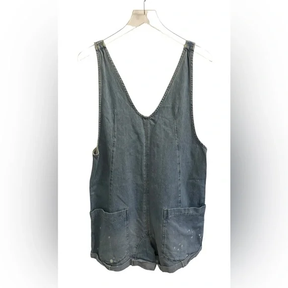 FREE PEOPLE HIGH ROLLER SHORTALL - BRIGHT EYES 9905 B1729